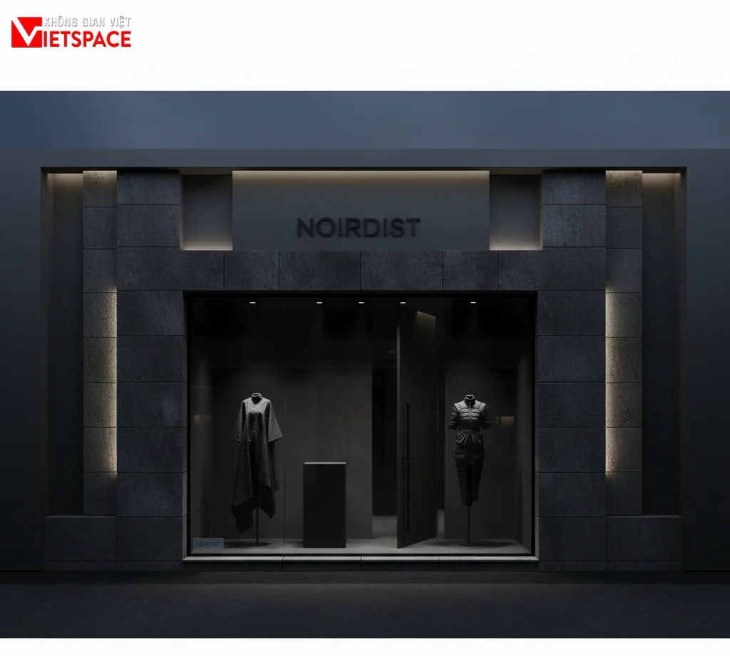 thiết kế cửa hàng thời trang noirdist _2