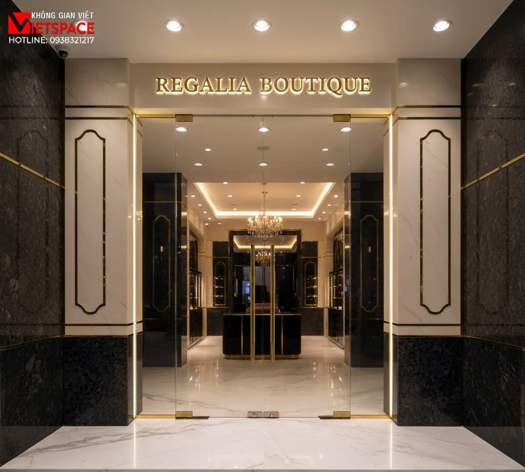 thiết kế cửa hàng thời trang regalia boutique _13