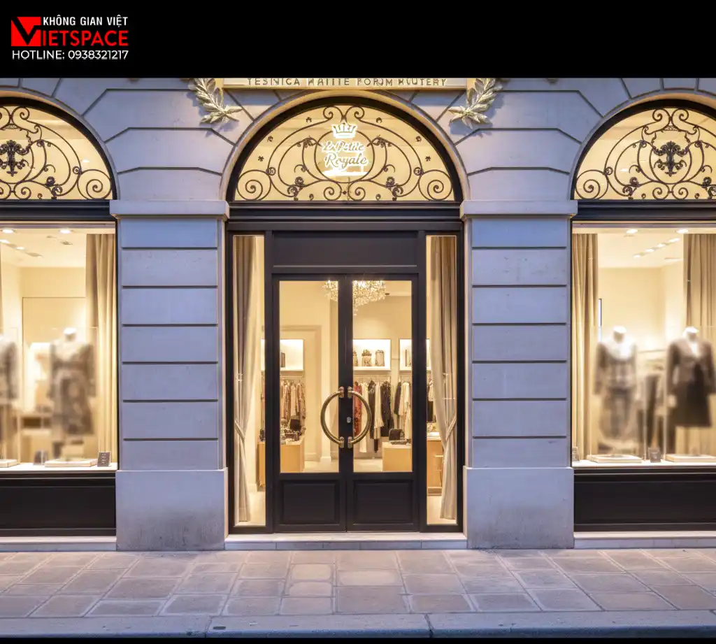 thiết kế cửa hàng thời trang la petite royale _13