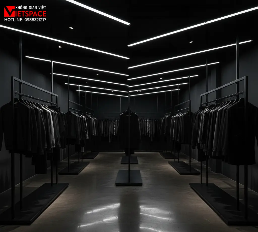 thiết kế cửa hàng thời trang noir strike _11