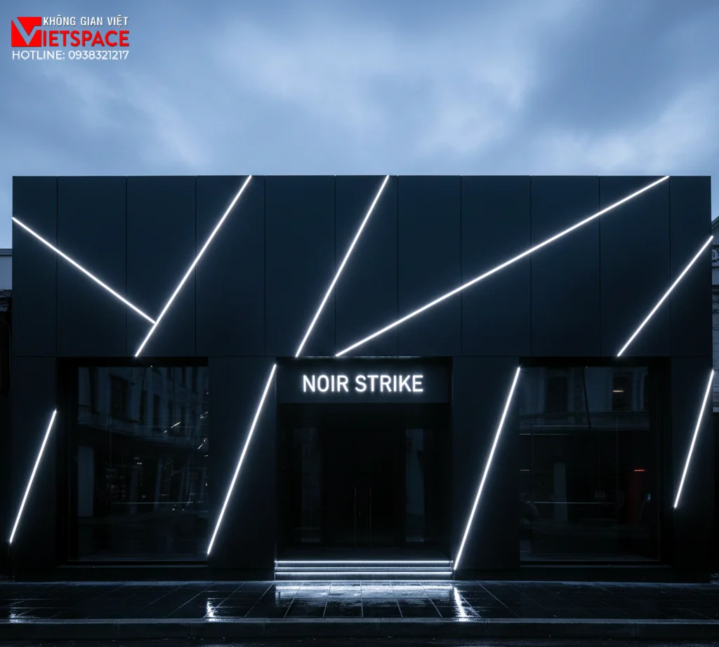 thiết kế cửa hàng thời trang noir strike _2