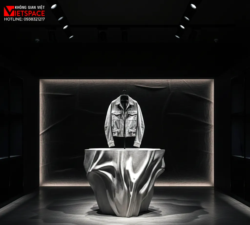 thiết kế cửa hàng thời trang silk riot _9