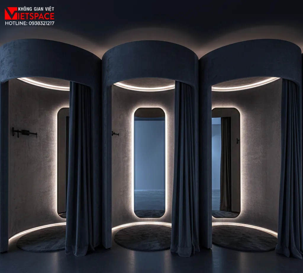 thiết kế cửa hàng thời trang silk riot _10