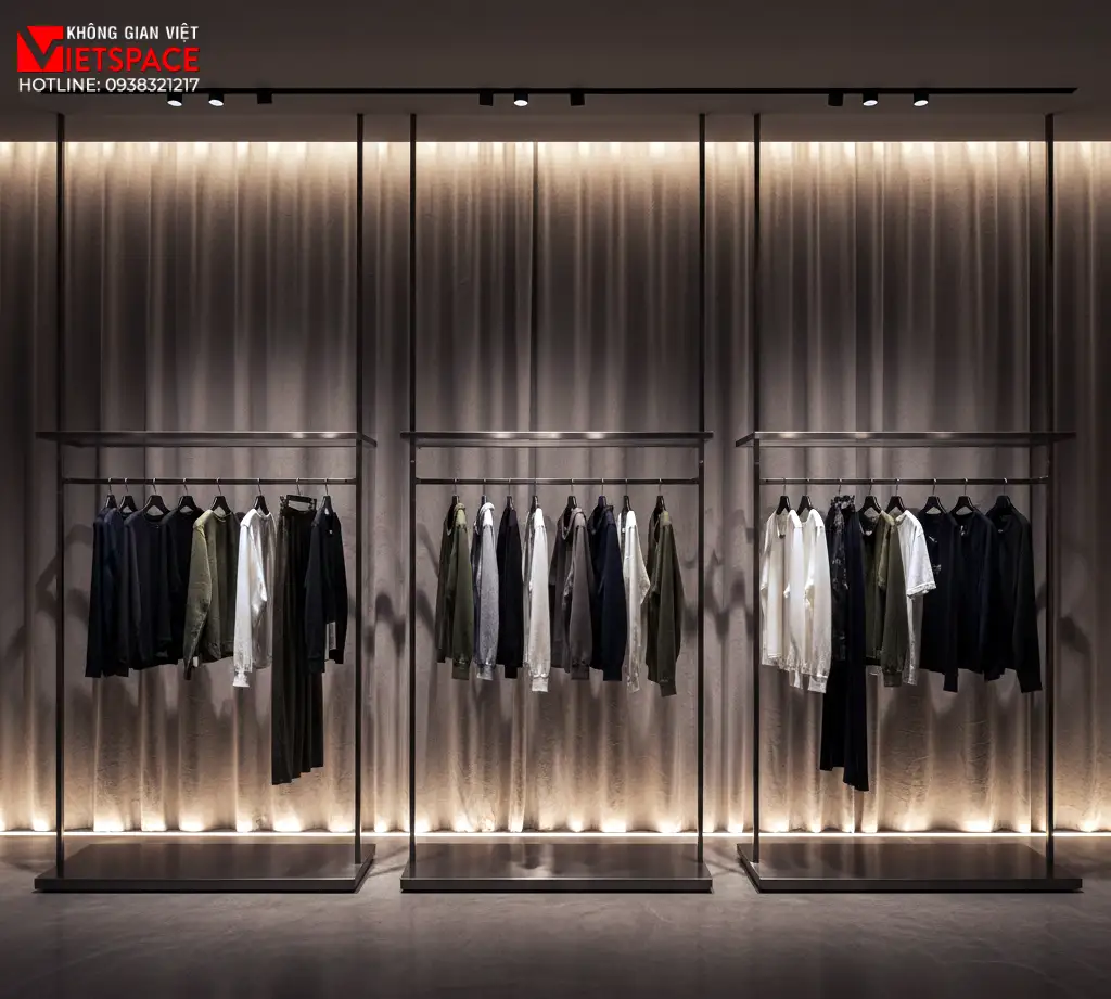 thiết kế cửa hàng thời trang silk riot _11