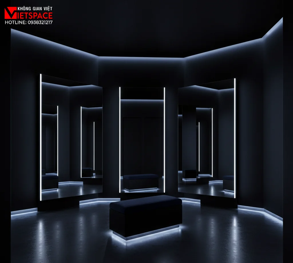 thiết kế cửa hàng thời trang blackvolt atelier _10