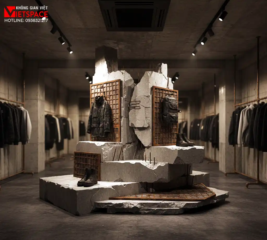 thiết kế cửa hàng thời trang buried city _7