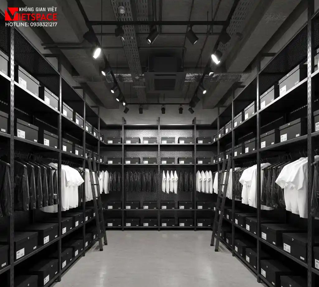 thiết kế cửa hàng thời trang dstrkt _4