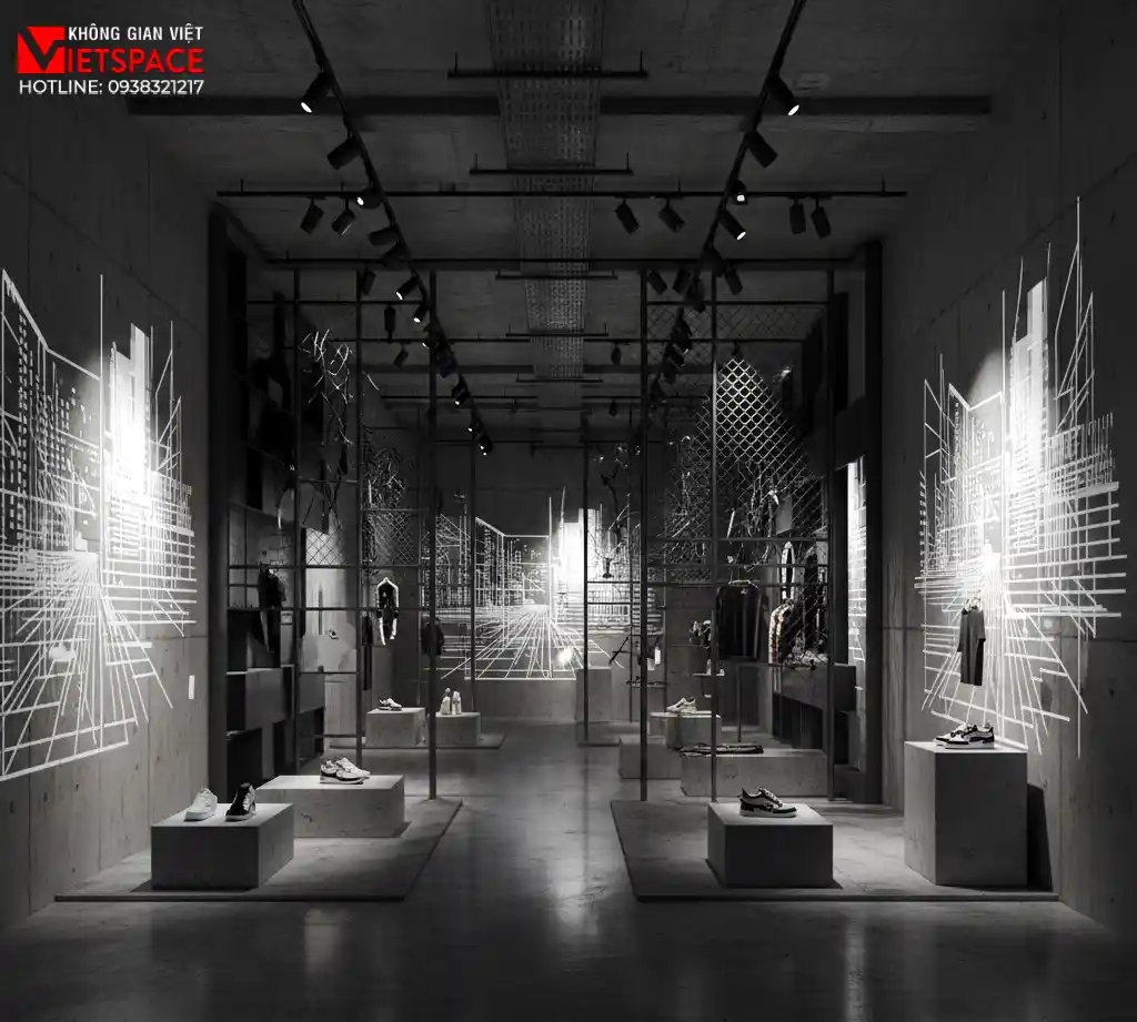thiết kế cửa hàng thời trang dstrkt _5