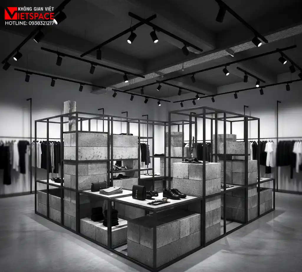 thiết kế cửa hàng thời trang dstrkt _7