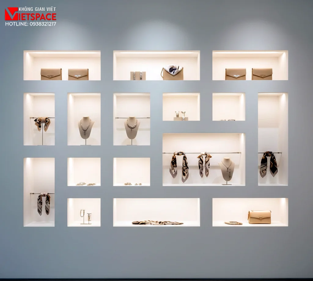 thiết kế cửa hàng thời trang pure _3