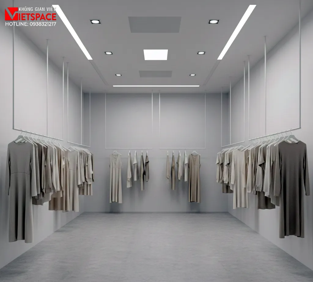 thiết kế cửa hàng thời trang pure _12