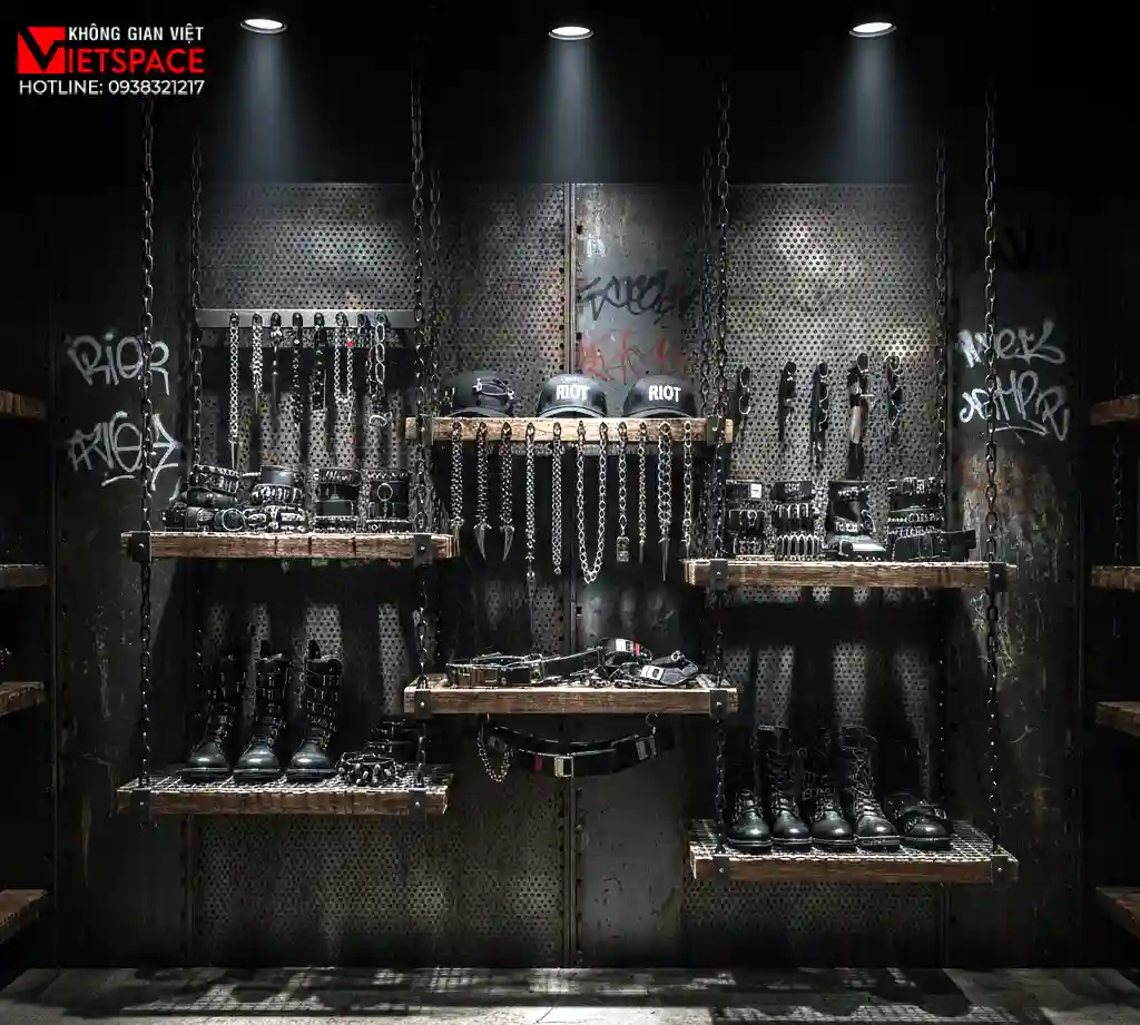 thiết kế cửa hàng thời trang riot _3