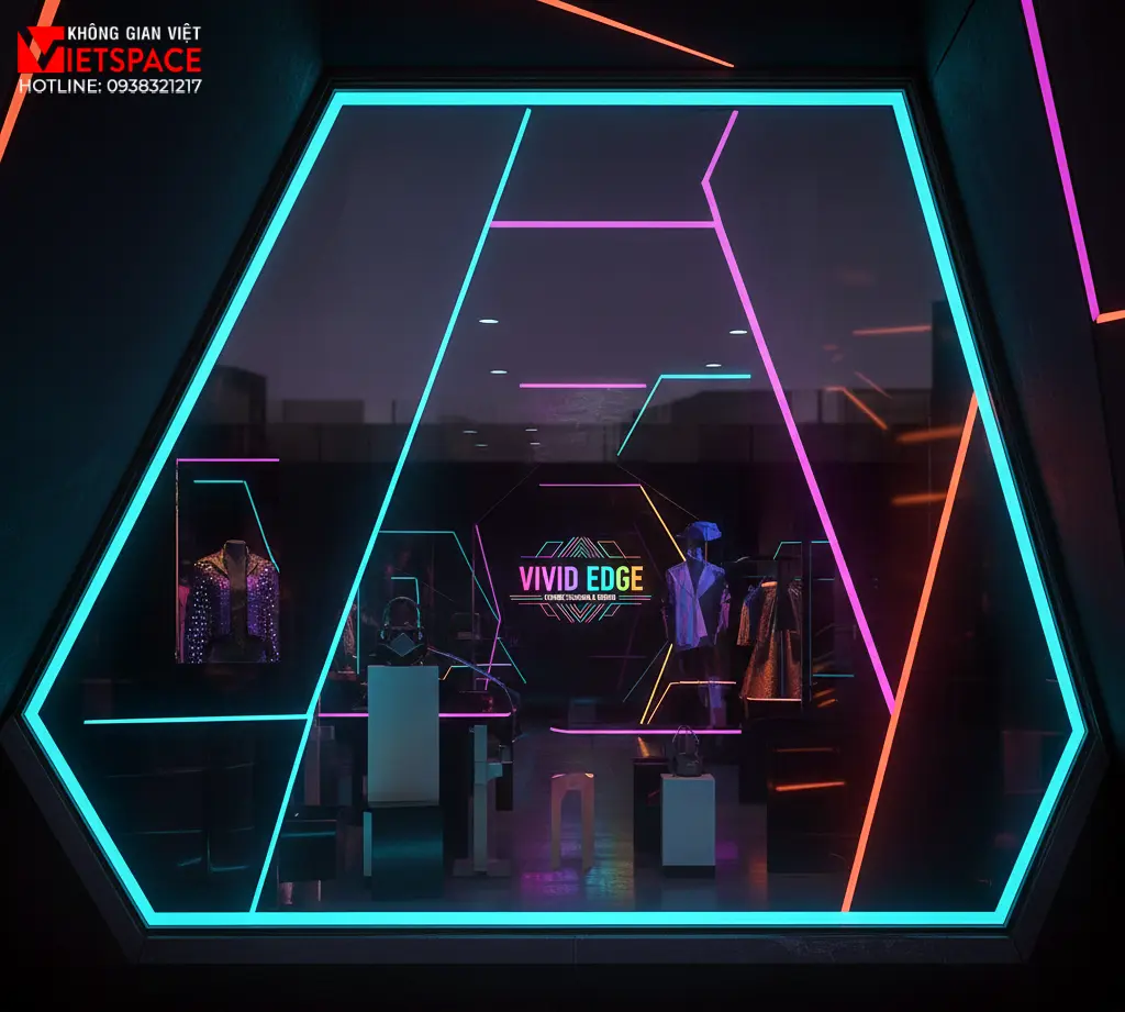thiết kế cửa hàng thời trang vivid edge _15