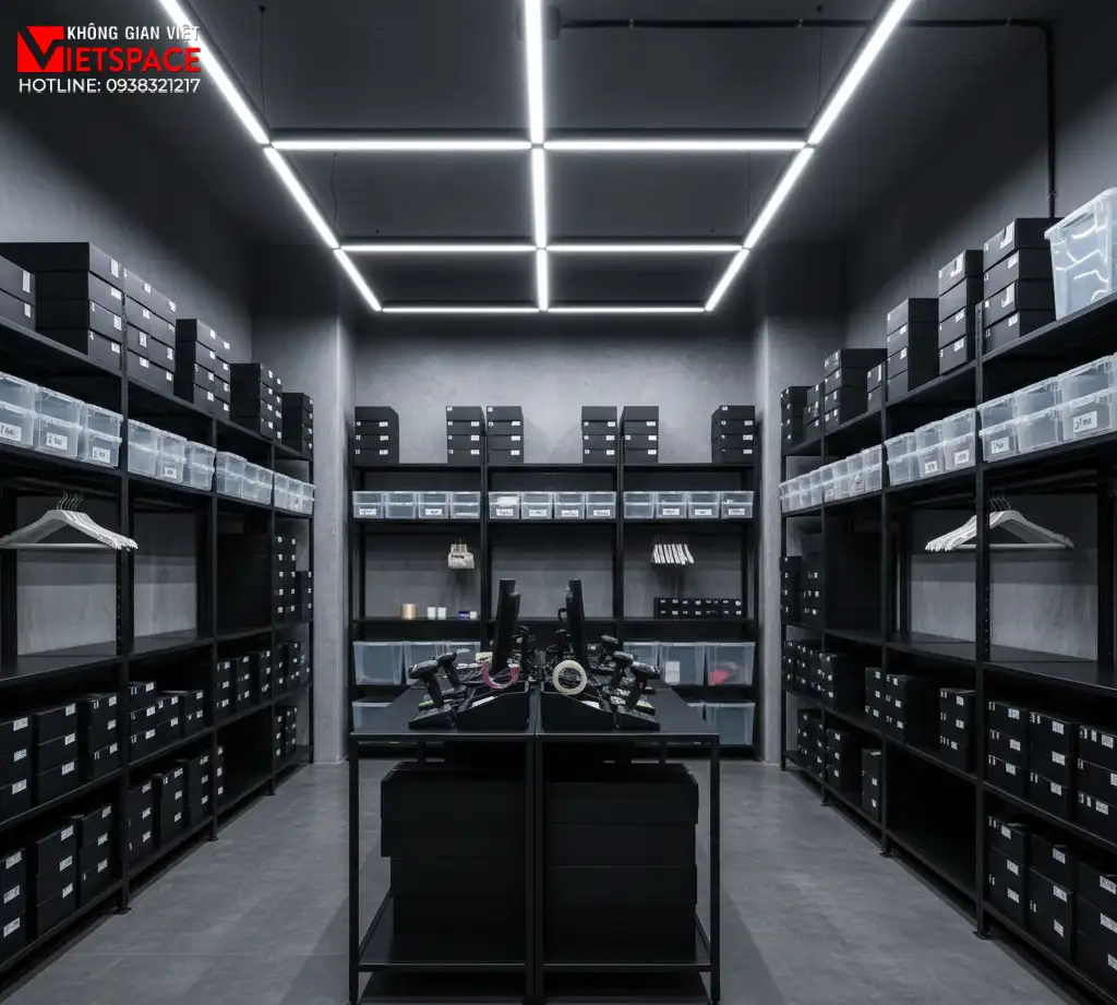 thiết kế cửa hàng thời trang black alley _4