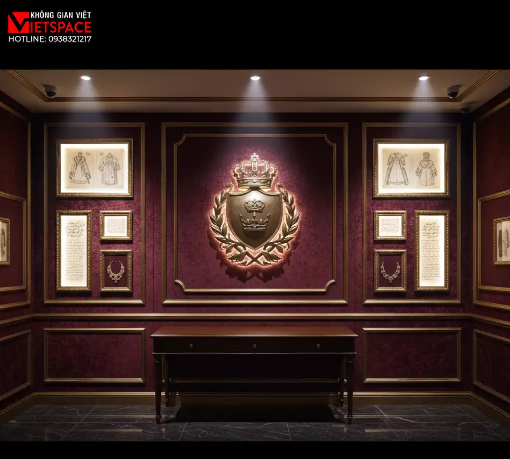 thiết kế cửa hàng thời trang crown heritage studio _5