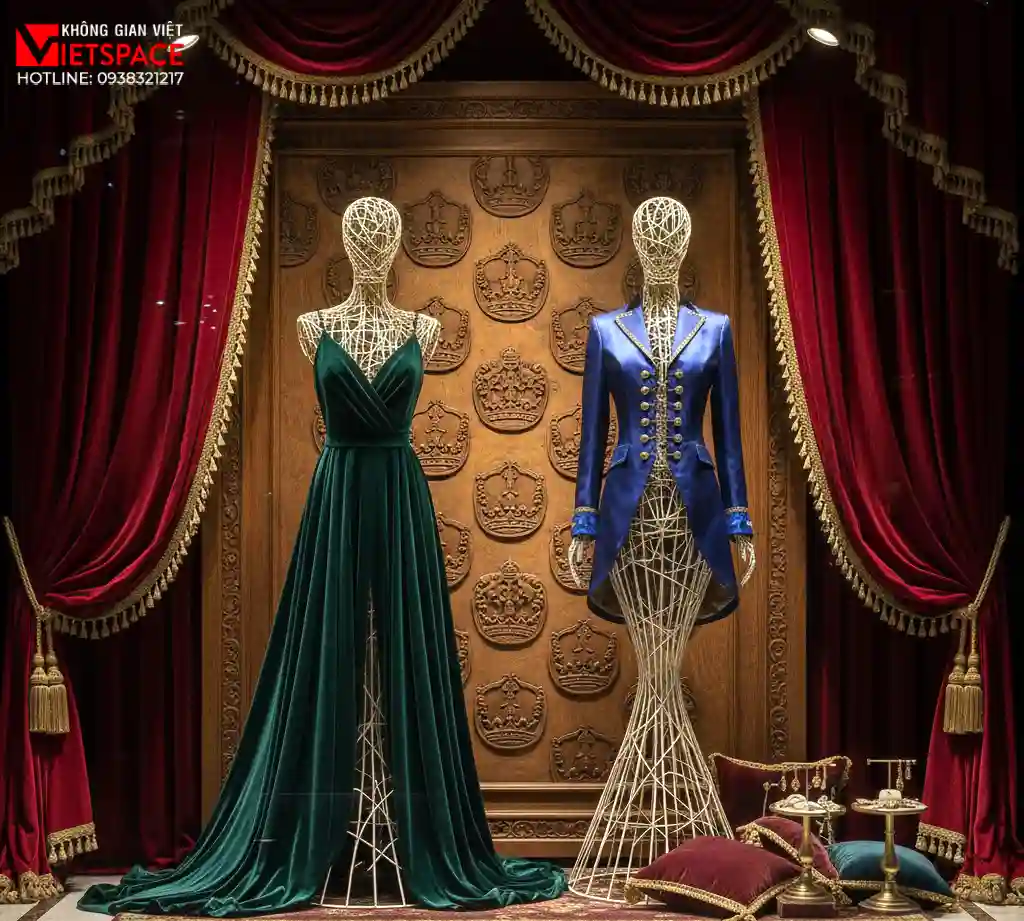 thiết kế cửa hàng thời trang crown heritage studio _9