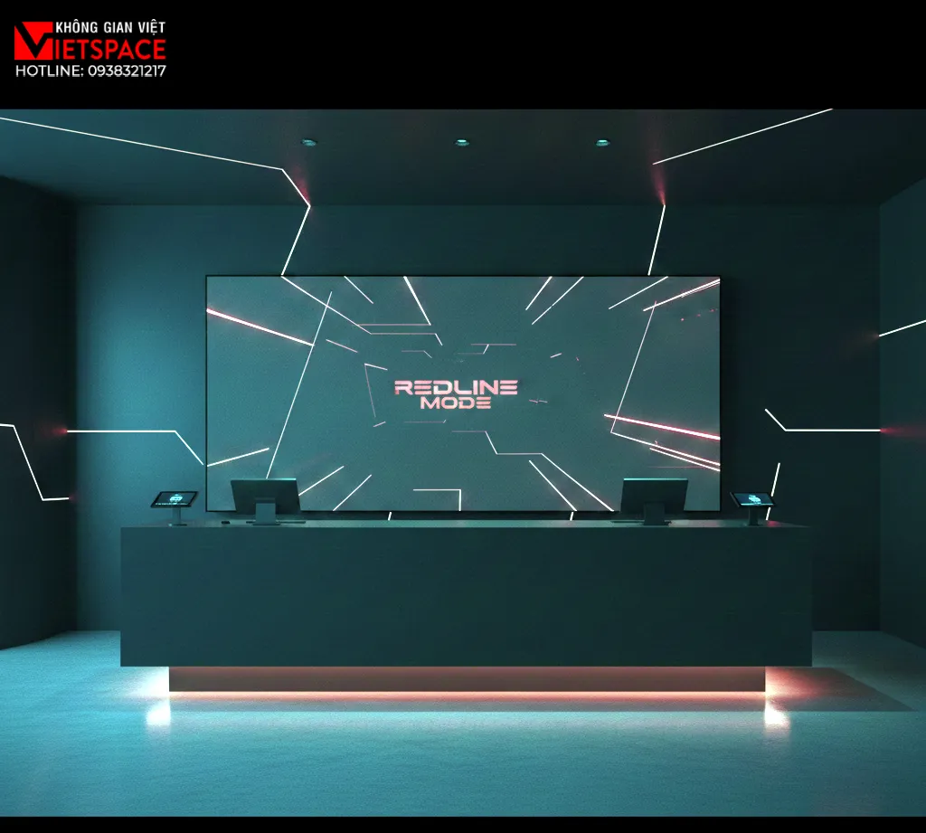 thiết kế cửa hàng thời trang redline mode _6