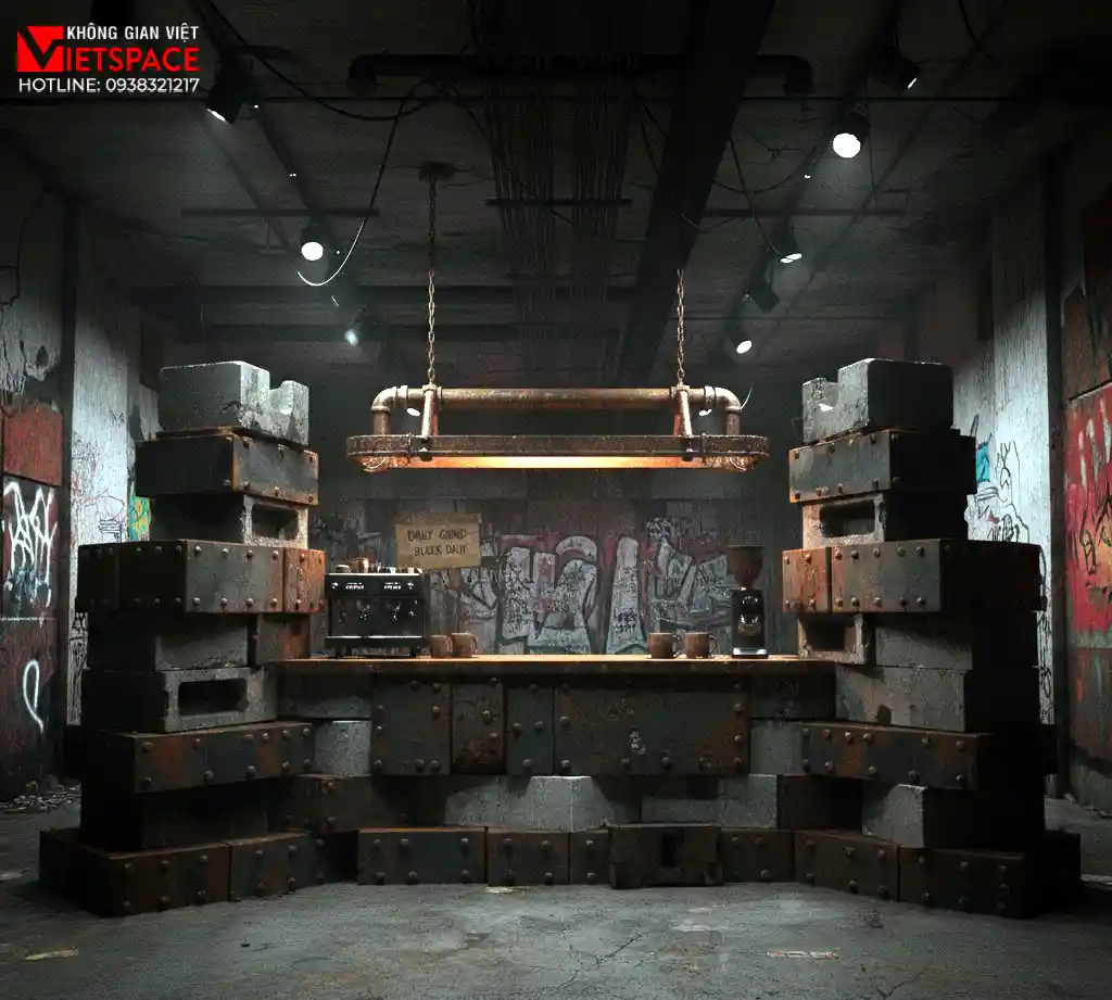 thiết kế cửa hàng thời trang dirty cult _12