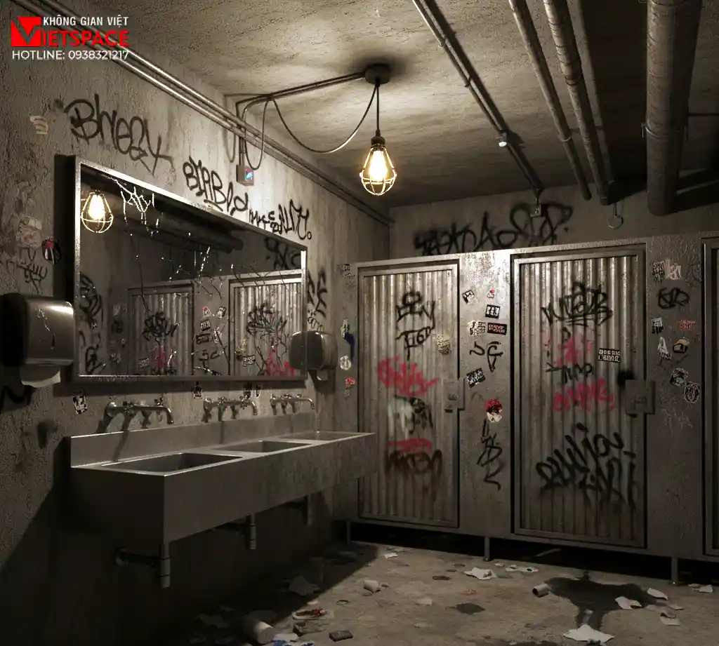 thiết kế cửa hàng thời trang dirty cult _15