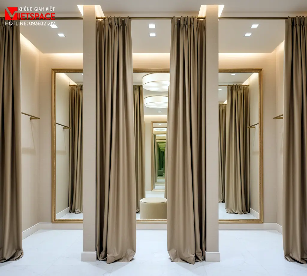 thiết kế cửa hàng thời trang empire silk house _15