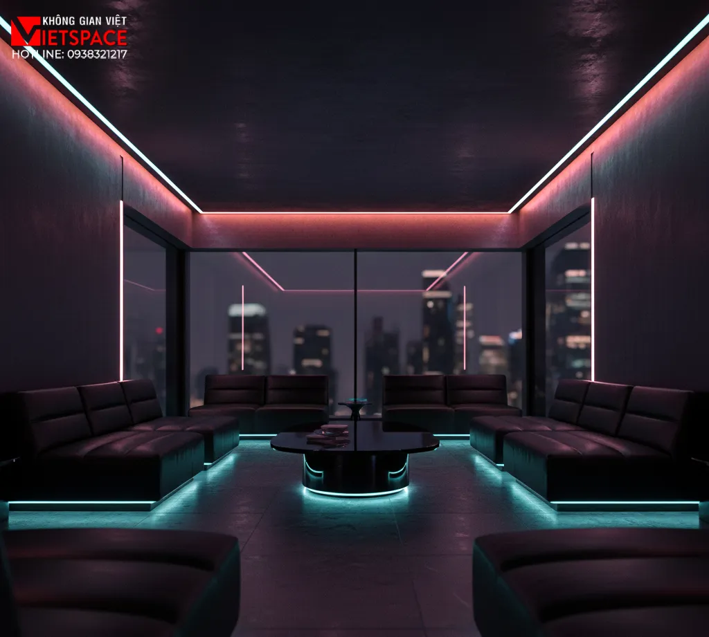 thiết kế cửa hàng thời trang hyper black studio _16