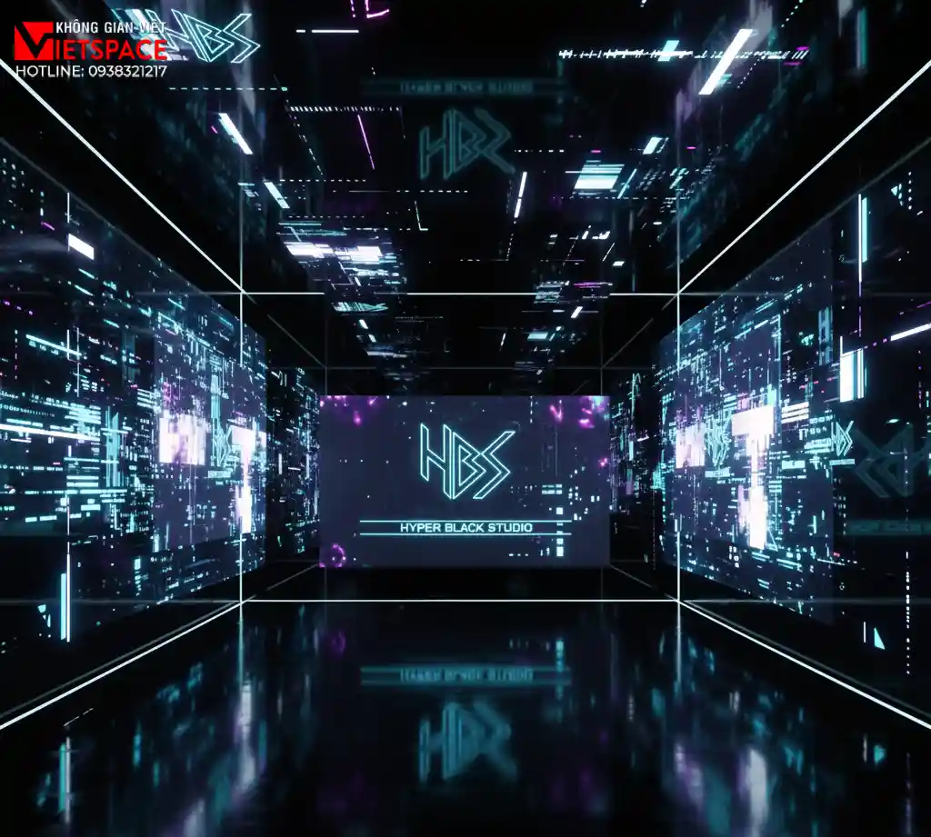 thiết kế cửa hàng thời trang hyper black studio _5