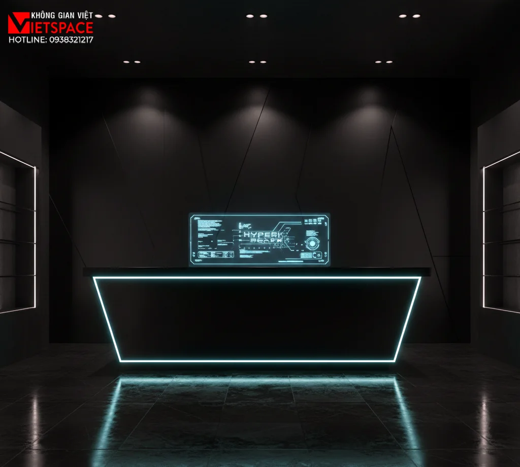 thiết kế cửa hàng thời trang hyper black studio _6