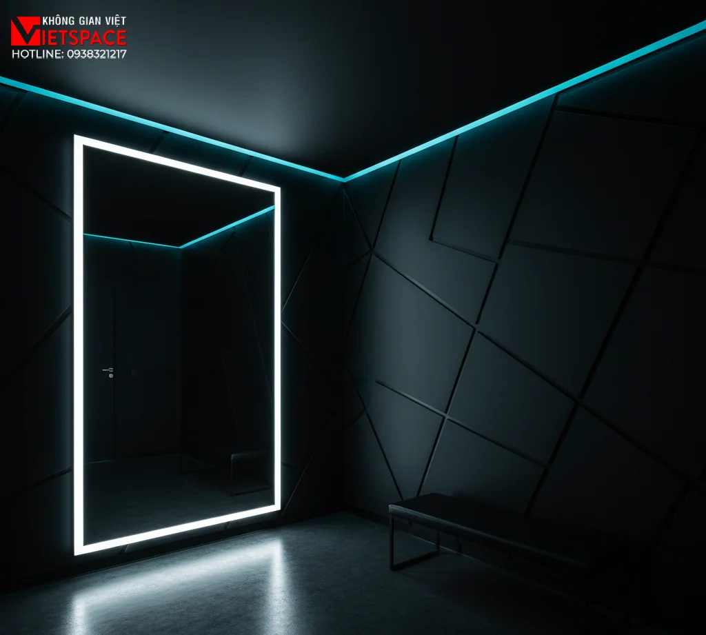 thiết kế cửa hàng thời trang hyper black studio _12