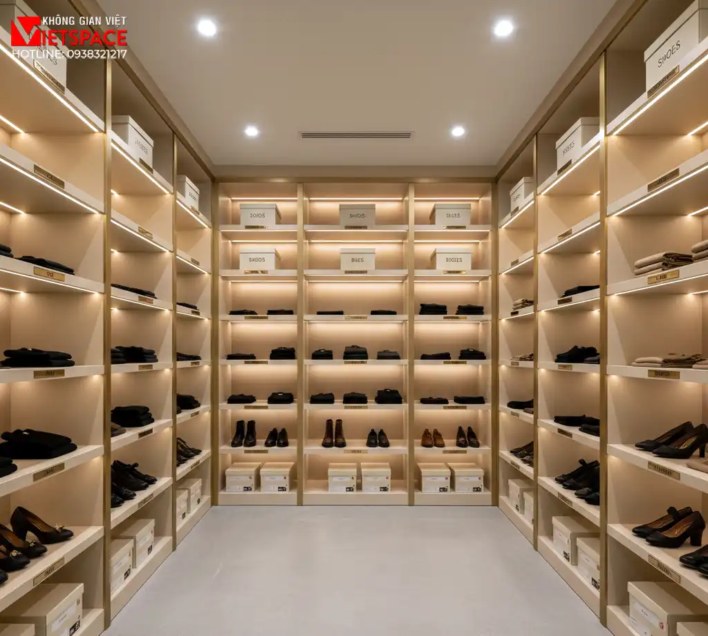 thiết kế cửa hàng thời trang noble aura boutique _4