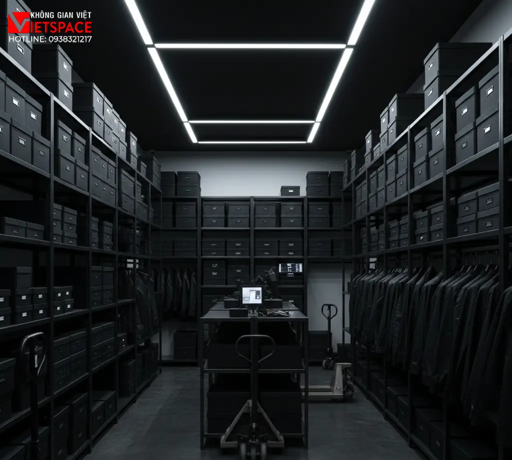 thiết kế cửa hàng thời trang noir avenue _4