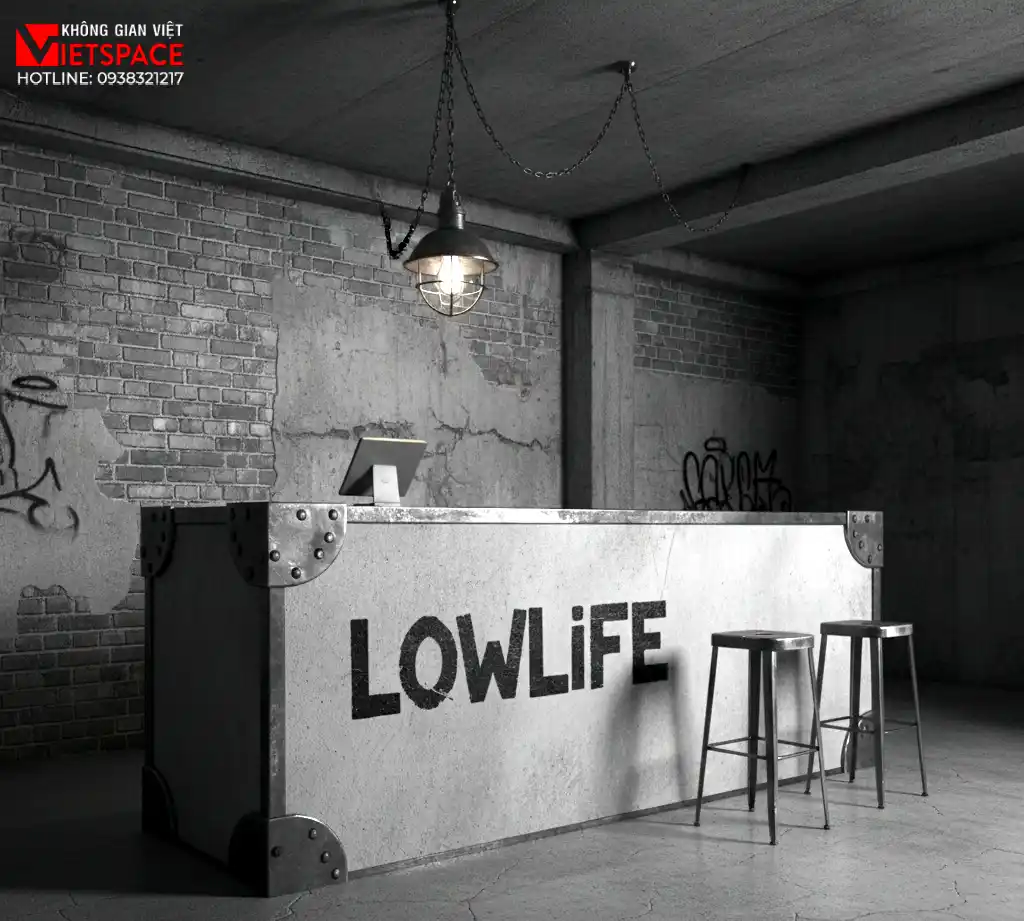 thiết kế cửa hàng thời trang lowlife _6