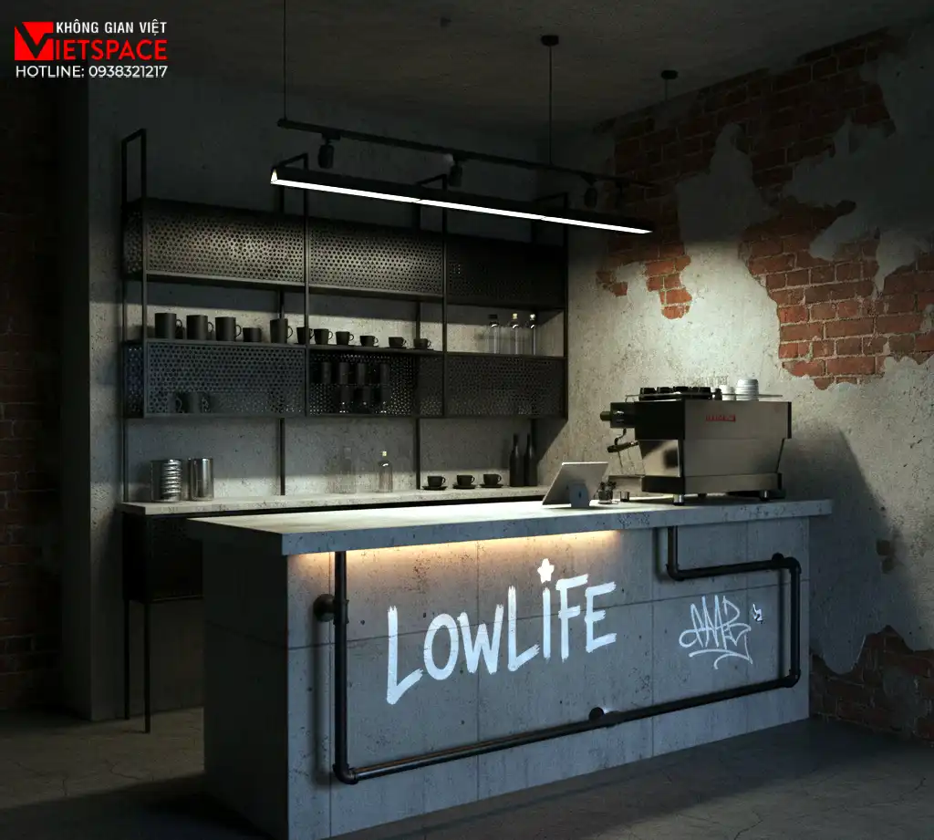 thiết kế cửa hàng thời trang lowlife _11