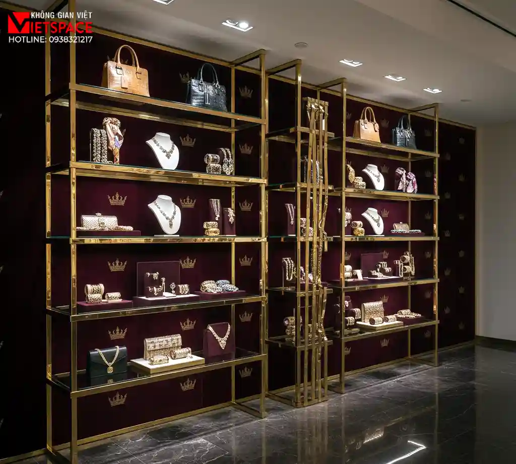 thiết kế cửa hàng thời trang majestic privilege _3