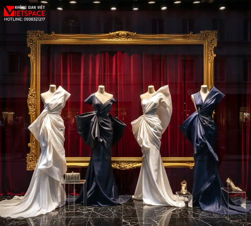 thiết kế cửa hàng thời trang majestic privilege _8