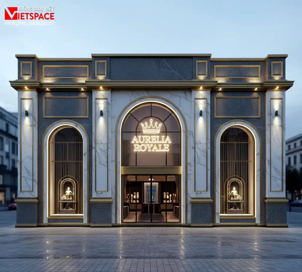 thiết kế cửa hàng thời trang aurelia royale _1