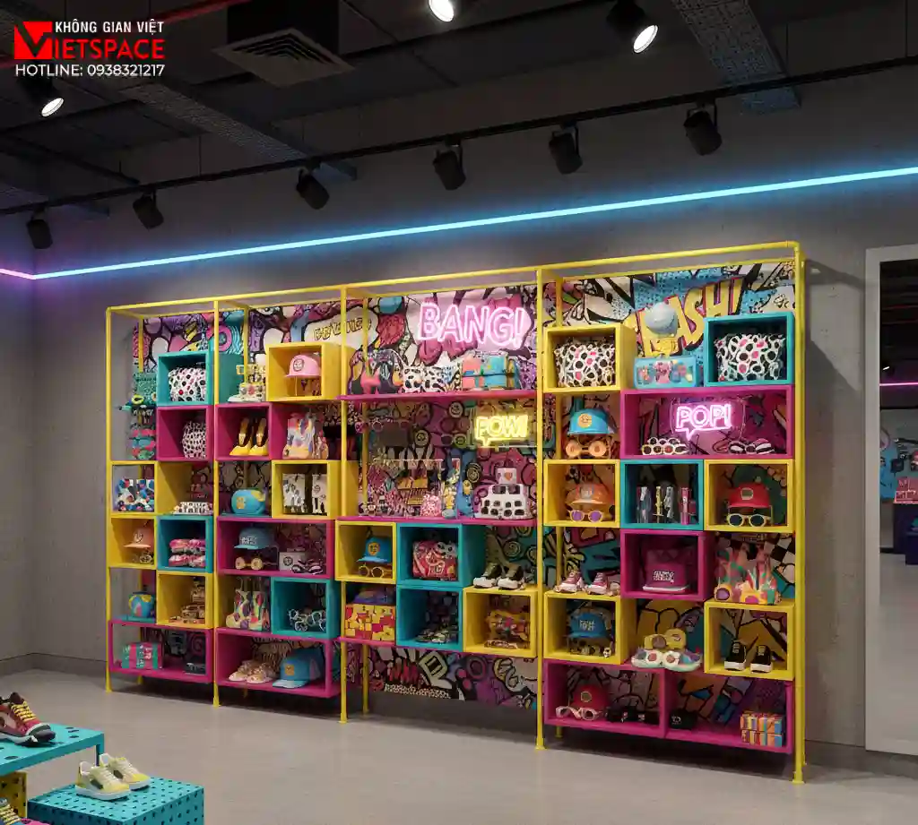 thiết kế cửa hàng thời trang popstreet _3