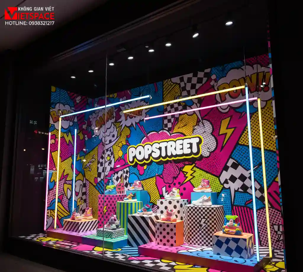 thiết kế cửa hàng thời trang popstreet _11