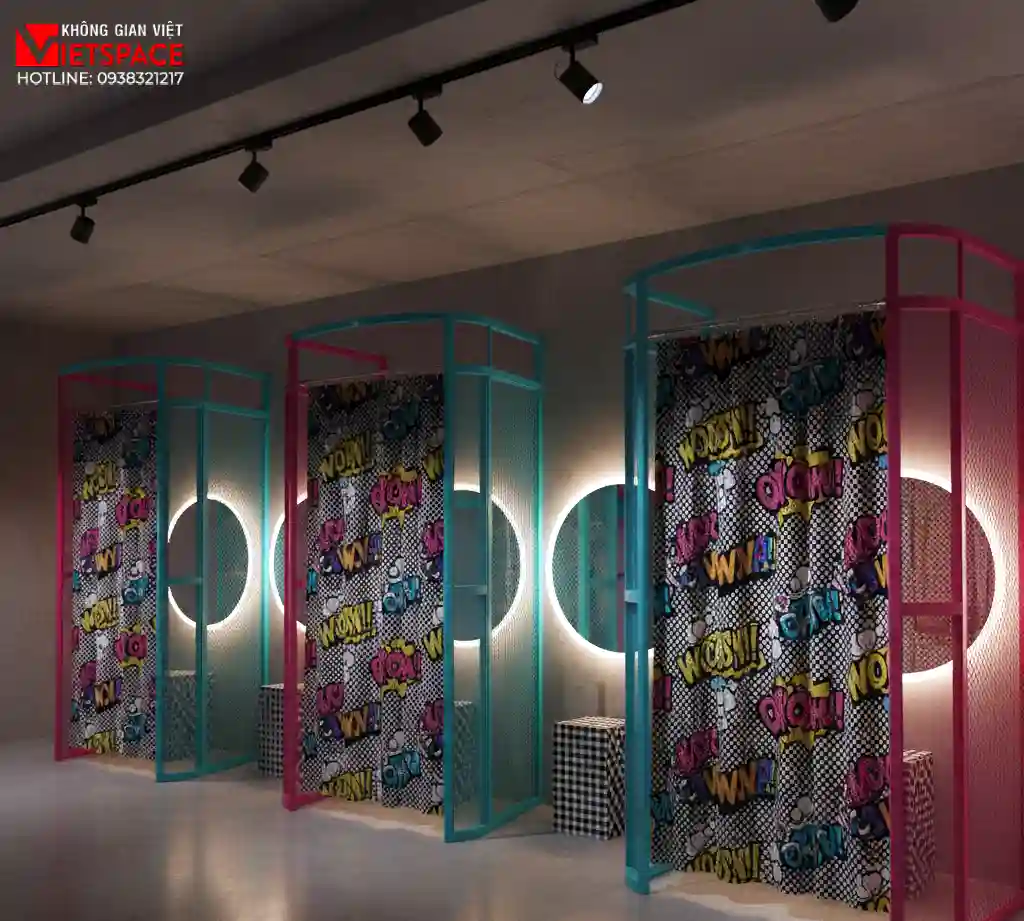 thiết kế cửa hàng thời trang popstreet _14