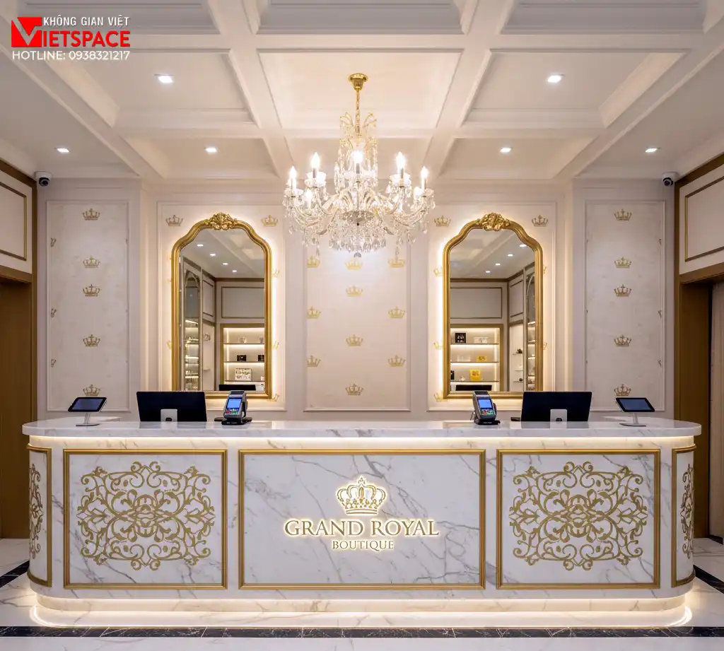 thiết kế cửa hàng thời trang grand royal boutique _6