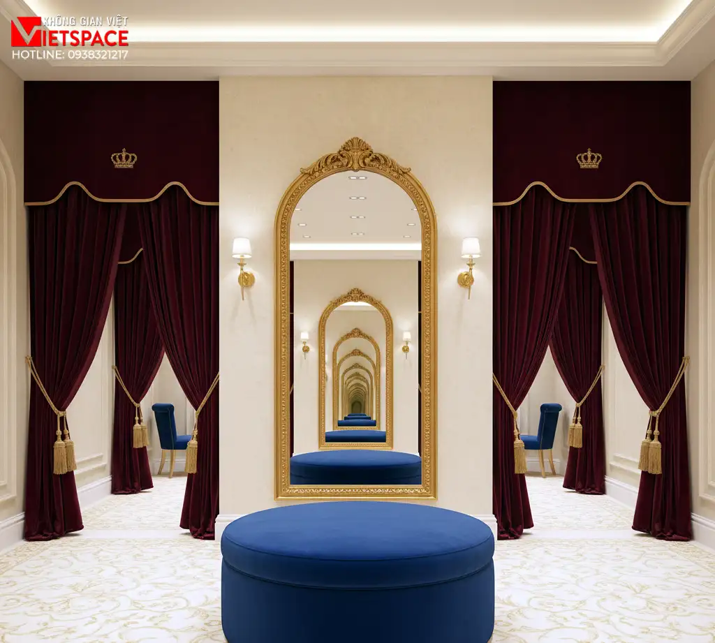 thiết kế cửa hàng thời trang grand royal boutique _15