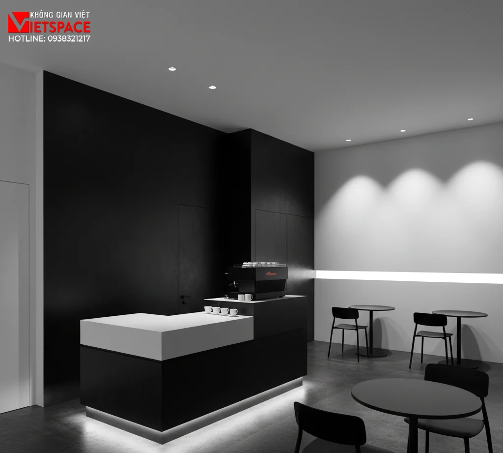thiết kế cửa hàng thời trang high contrast house _13