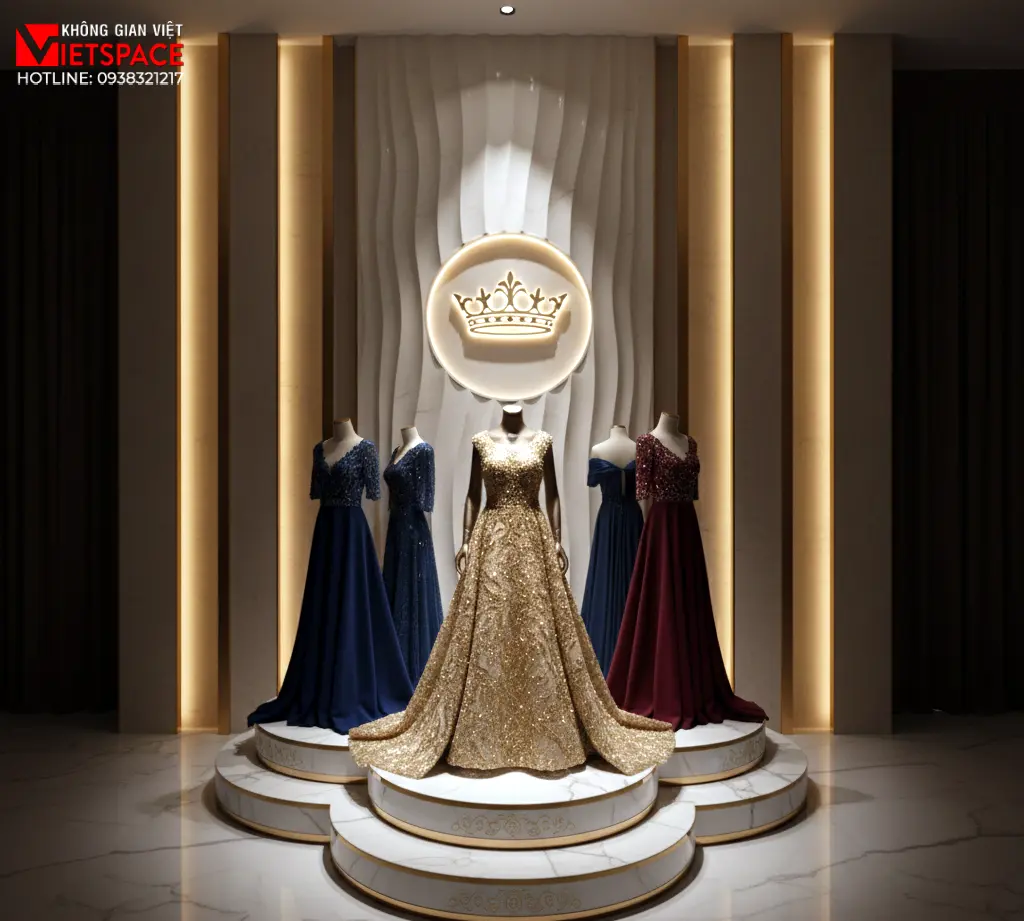 thiết kế cửa hàng thời trang velour royal studio _8