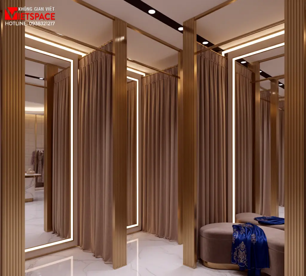 thiết kế cửa hàng thời trang velour royal studio _9