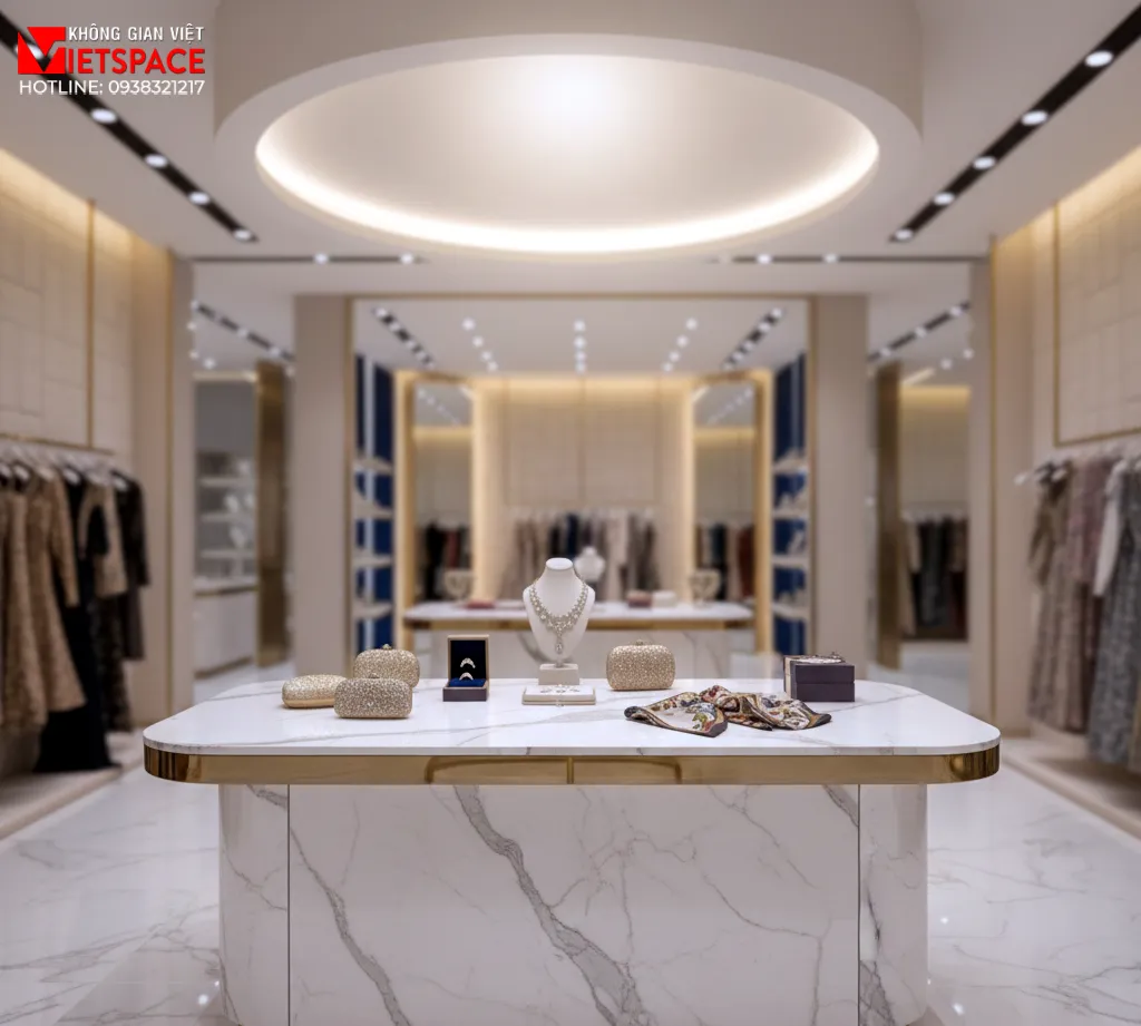 thiết kế cửa hàng thời trang velour royal studio _10