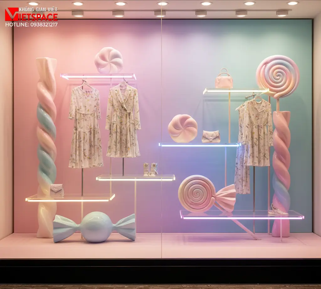 thiết kế cửa hàng thời trang mira sweet chic _8
