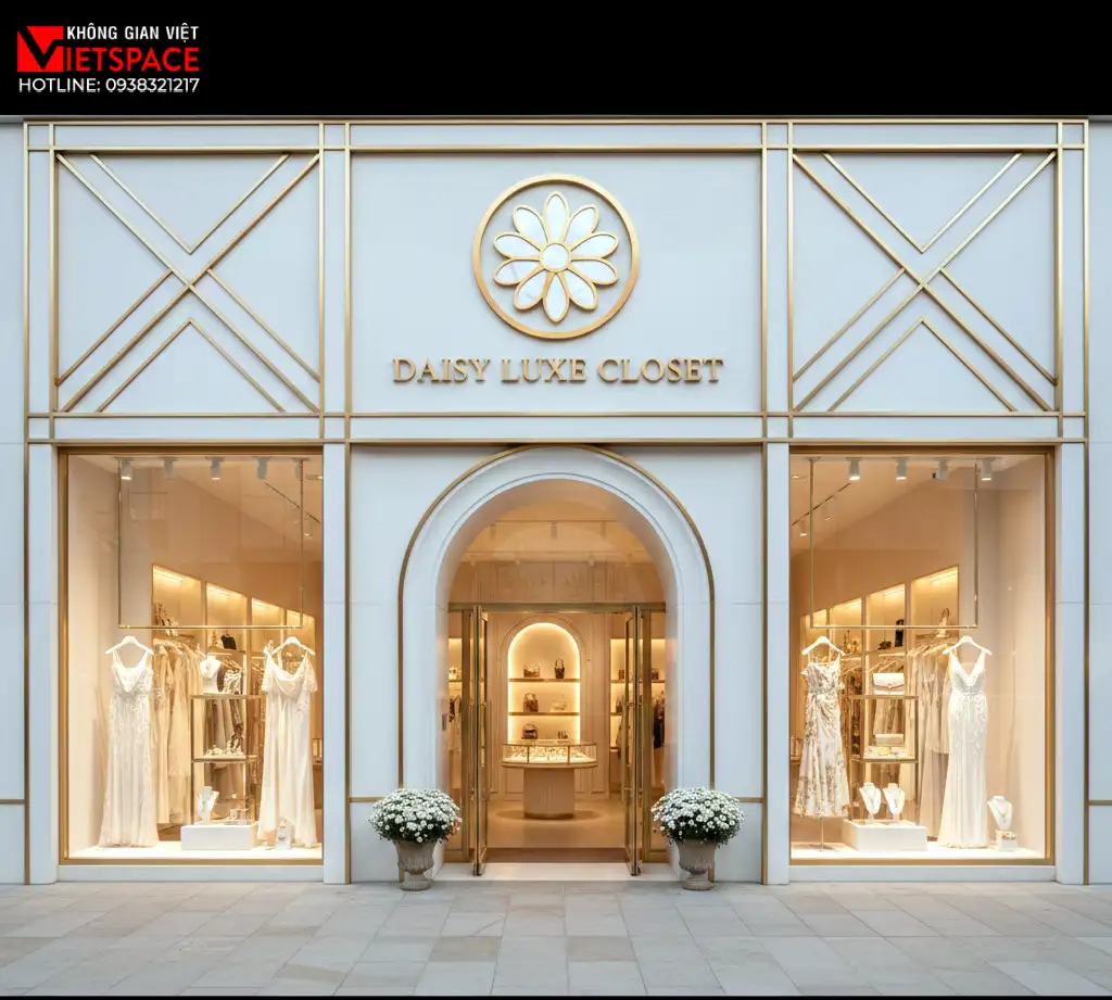 thiết kế cửa hàng thời trang daisy luxe closet _2