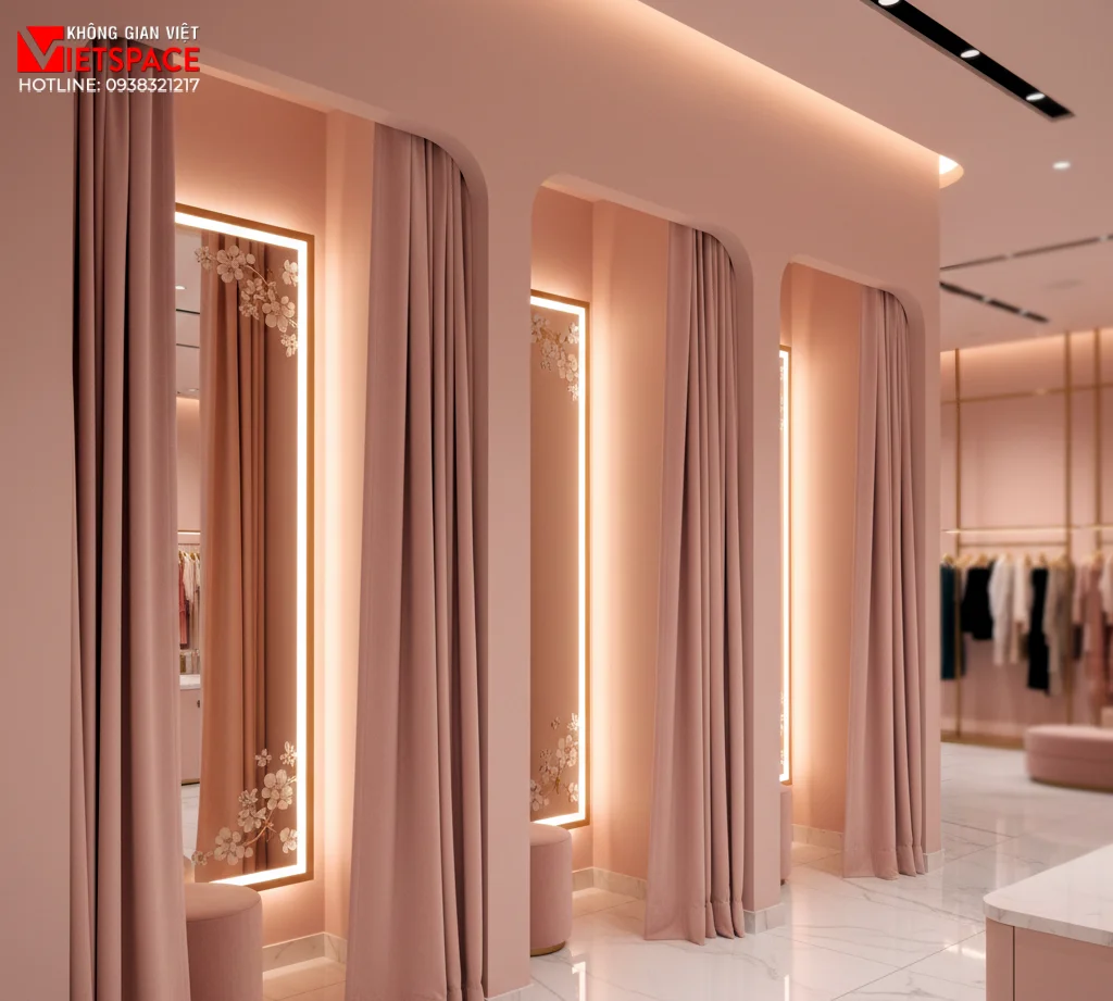 thiết kế cửa hàng thời trang blossom privé _9