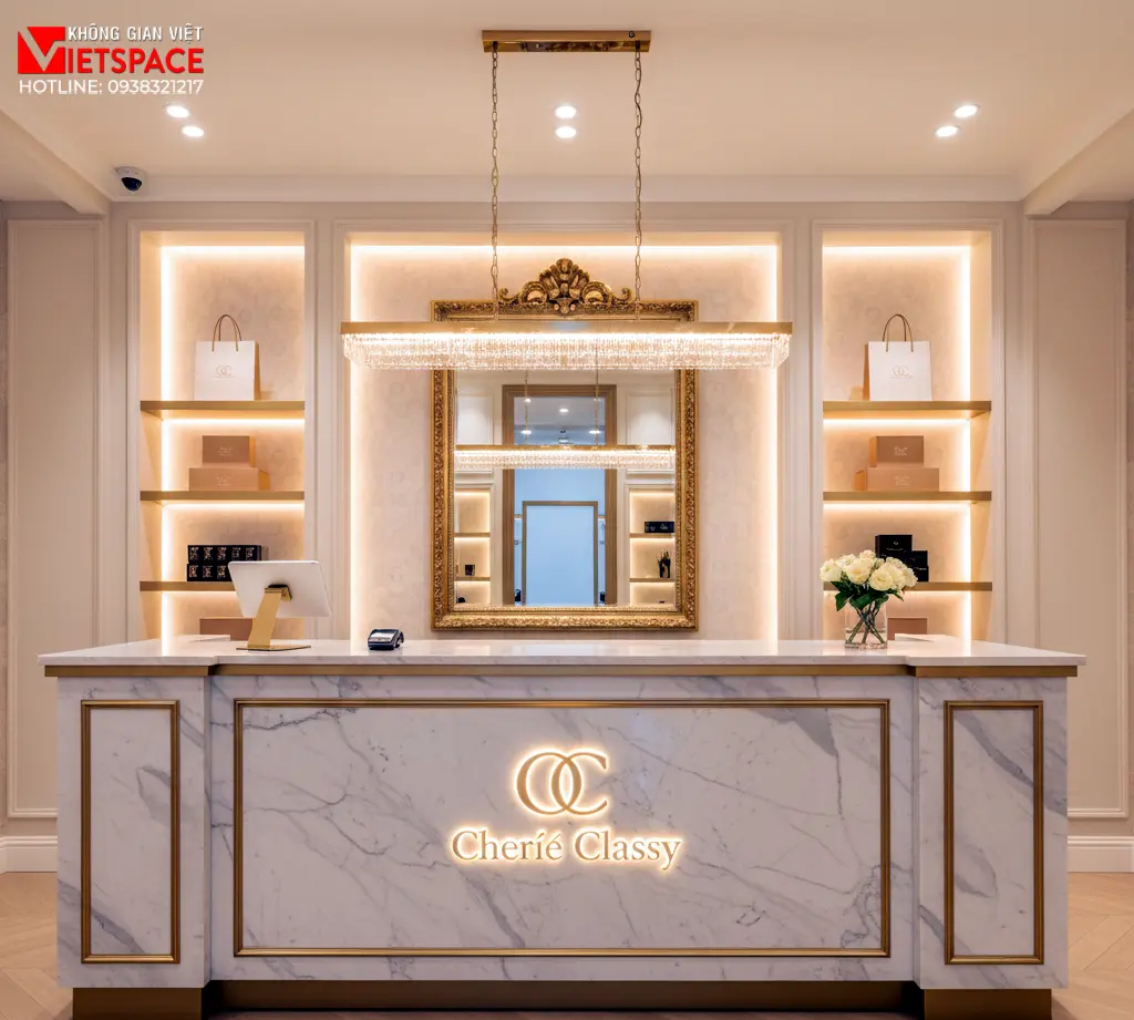 thiết kế cửa hàng thời trang cherie classy _6