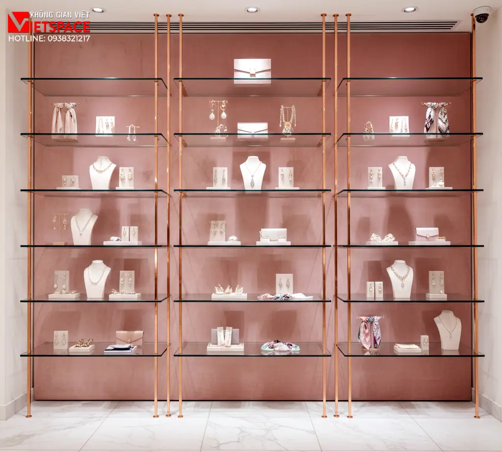 thiết kế cửa hàng thời trang rosé & pearl _3