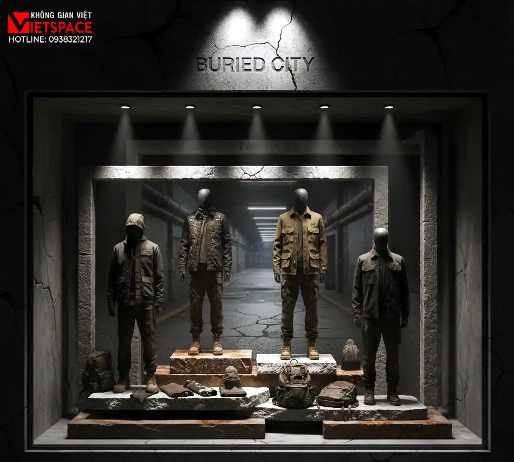 thiết kế cửa hàng thời trang buried city _14